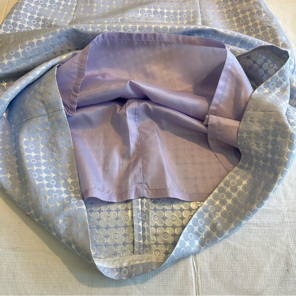 Sara Campbell Retro Style Floral Shimmery Sheath Dress Pastel Color (F1) - Picture 11 of 15